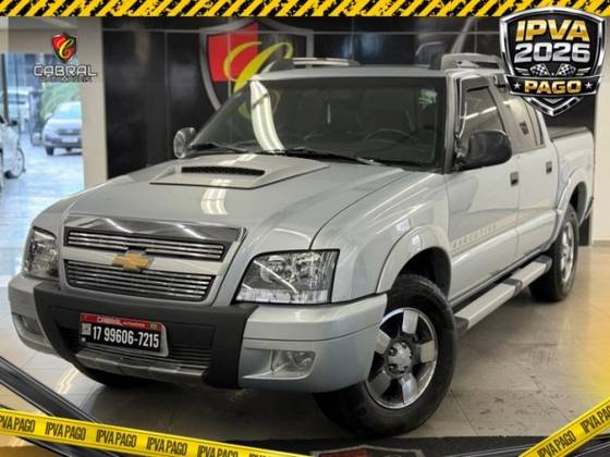 CHEVROLET S10 2.8 EXECUTIVE 4X4 CD 12V TURBO ELECTRONIC INTERCOOLER DIESEL 4P MANUAL